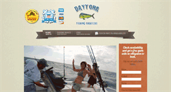 Desktop Screenshot of daytonafishingcharter.com